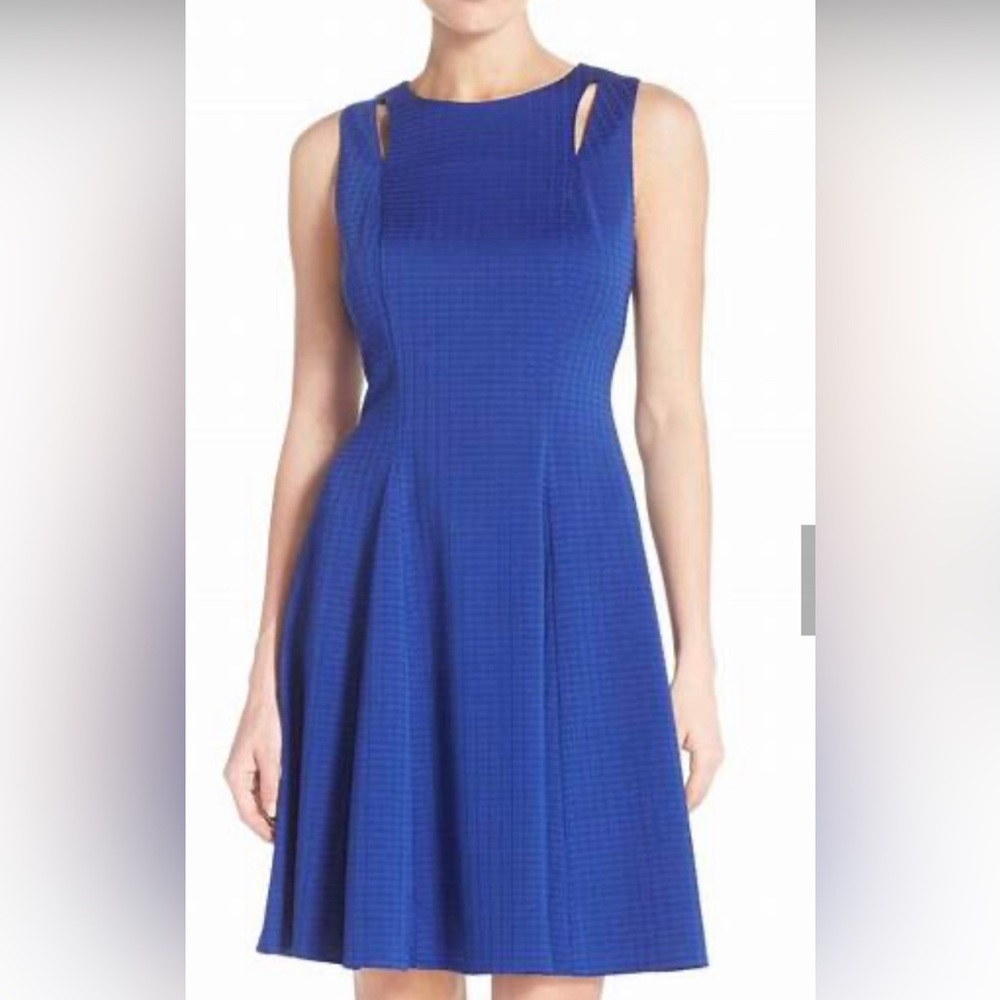 Gabby Skye Knit jacquard Fit and Flare